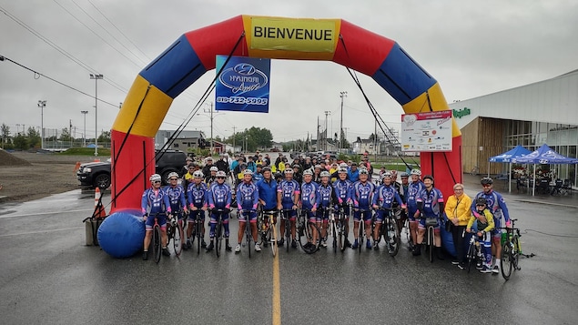 Une fin de semaine de vélo couronnée de succès pour les Hommes de cœur d’Amos