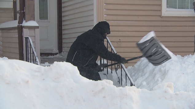 Lendemain de tempête au Nouveau-Brunswick