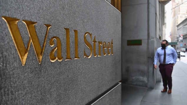 Façade d'un immeuble sur Wall Street.
