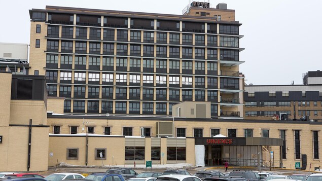 L'hôpital de Chicoutimi.