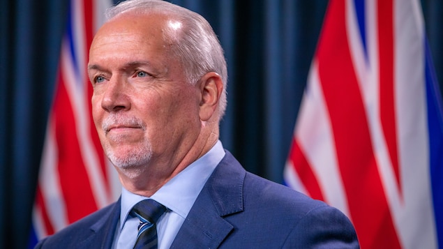Close up ni John Horgan.