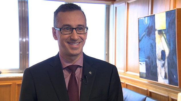 Éric Filion, vice-président clientèle d’Hydro-Québec Éric Filion, vice-président clientèle d’Hydro-Québec