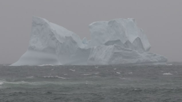 Un gros iceberg attire les regards à l’est de l’île de Terre-Neuve