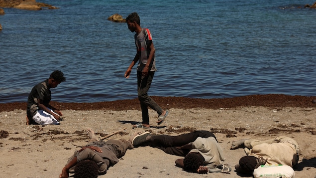  Le nombre des migrants morts en ayant tenté de rejoindre Ceuta grimpe à 77 