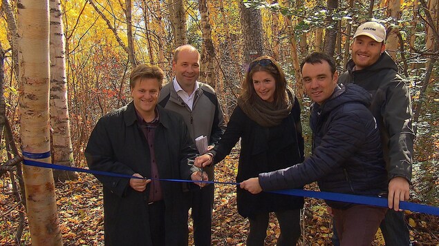 Un nouveau parcours du Sentier des embruns est inauguré. Un nouveau parcours du Sentier des embruns est inauguré.