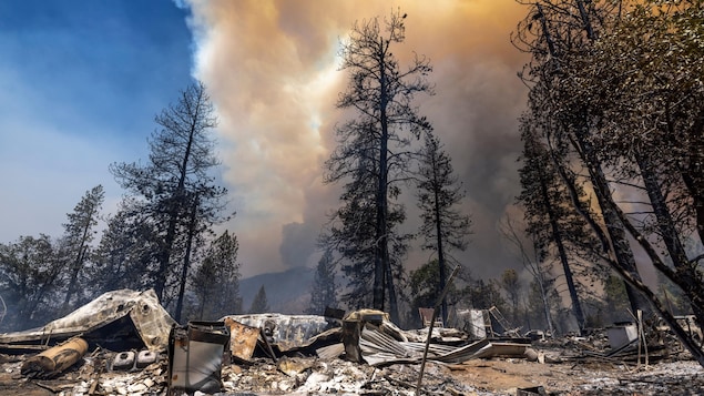 Un violent incendie continue à s’étendre en Californie et fait des milliers d’évacués