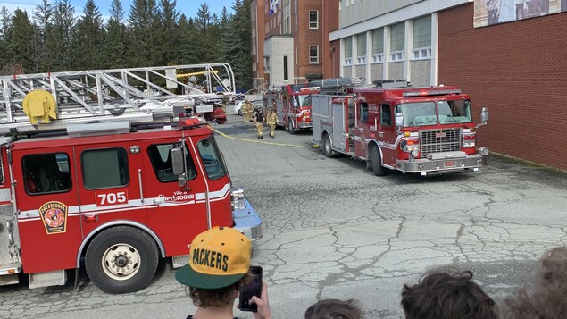 Début d’incendie au Collège du Mont Sainte-Anne de Sherbrooke