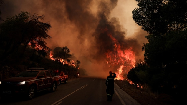  L’Europe toujours en proie aux feux de forêt 