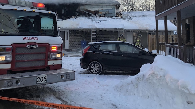 Important incendie sur la rue Saint-André à Gatineau mercredi