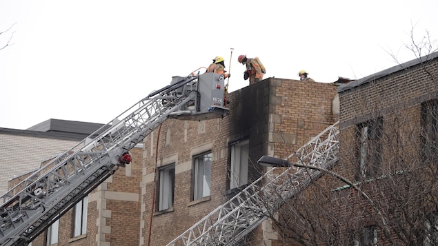 Un incendie fait un blessé grave dans Côte-des-Neiges