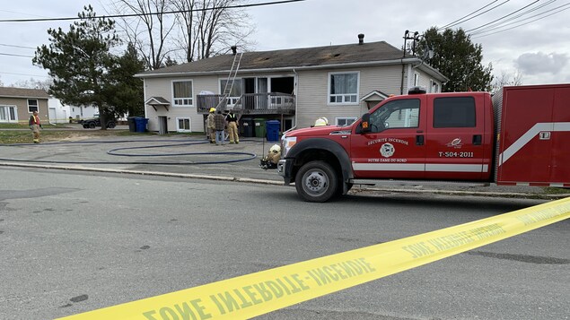 Un incendie force l’évacuation de cinq logements à Notre-Dame-du-Nord