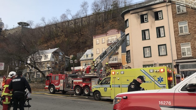 L'incendie s'est déclaré vers 7h mardi matin.