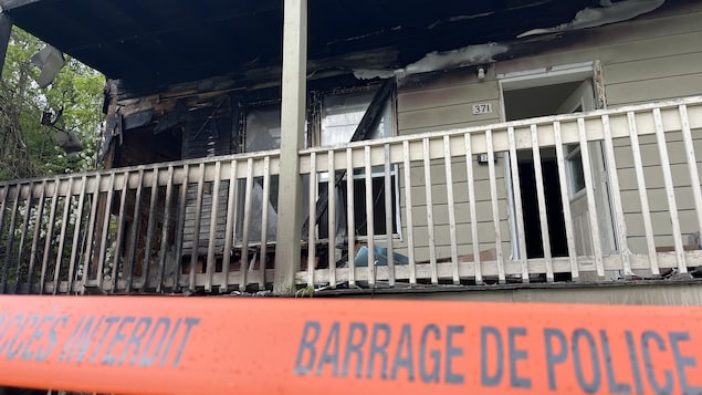 2 résidents à la rue après un incendie criminel à Sherbrooke