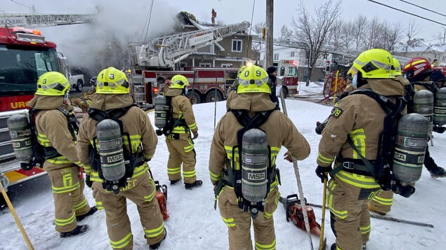 Incendie dans l’arrondissement Beauport