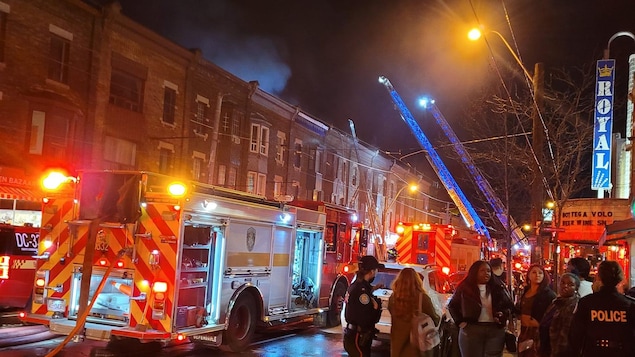 Incendie dans la Petite Italie : 20 résidents contraints de quitter leur foyer