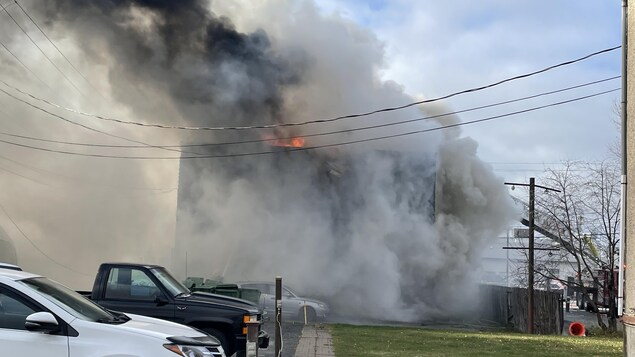 Incendie dans un édifice à logements à Val-d’Or