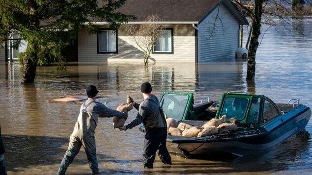 La pluie attendue en C.-B. menace les travaux en cours après les inondations