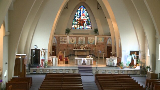 L'intérieur de l'église Saint-Jérôme de Matane L'intérieur de l'église Saint-Jérôme de Matane