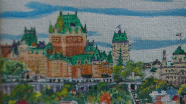 Une reproduction miniature du Château Frontenac Une reproduction miniature du Château Frontenac