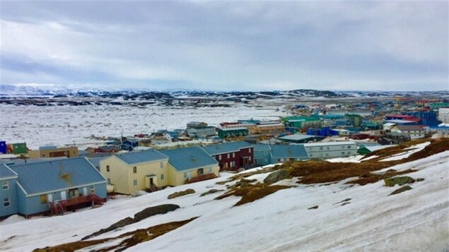 Iqaluit, la capitale du Nunavut. Iqaluit, la capitale du Nunavut.