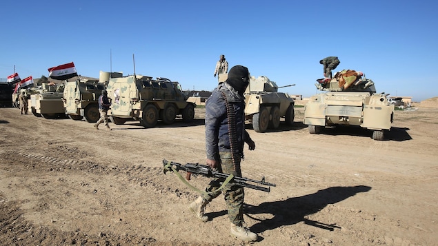 Les forces progouvernementales irakiennes affrontent actuellement les combattants du groupe armé État islamique à Mossoul.