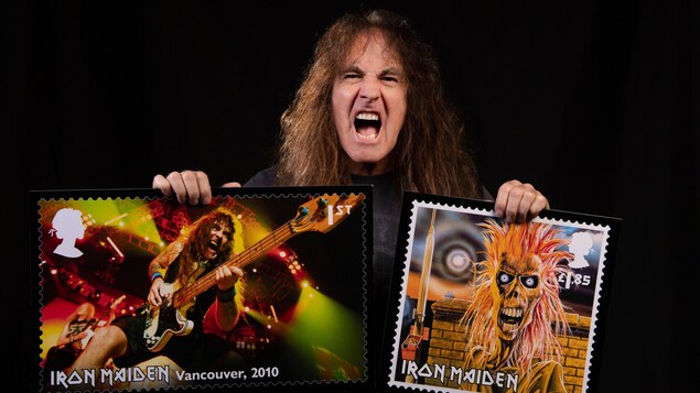 Le groupe Iron Maiden immortalisé dans une collection de timbres