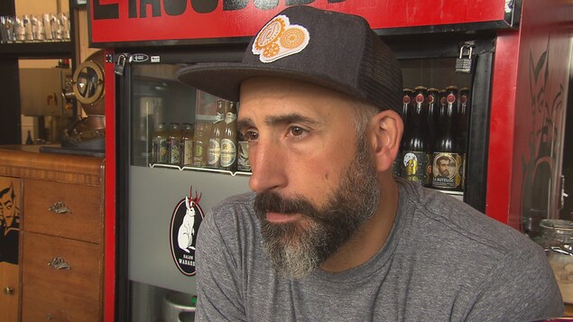 Le président de la microbrasserie le Trou du diable, Isaac Tremblay Le président de la microbrasserie le Trou du diable, Isaac Tremblay