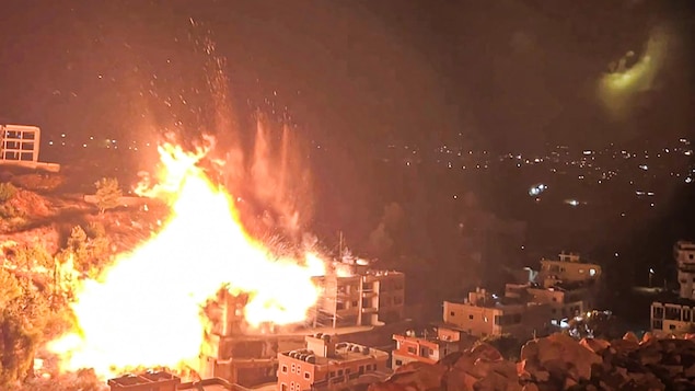 Israël bombarde le sud et l’est du Liban