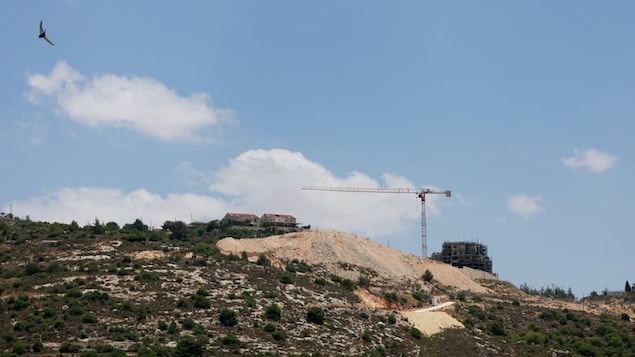 New buildings stand around the Israeli settlement Eli near Ramallah, in the West Bank. Israel announced this week that it intends to build or formalize 22 more settlements in the Israeli-occupied territory. 