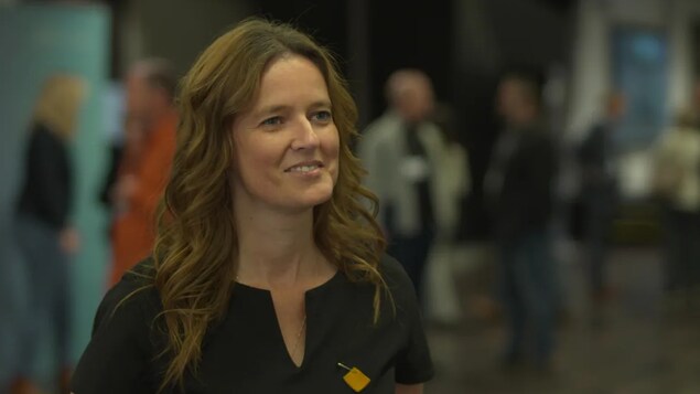 Jacqueline Lee, TechNL chair, says she hopes the tech industry will convince more young people to stay in Newfoundland and Labrador. (Mark Cumby/CBC)