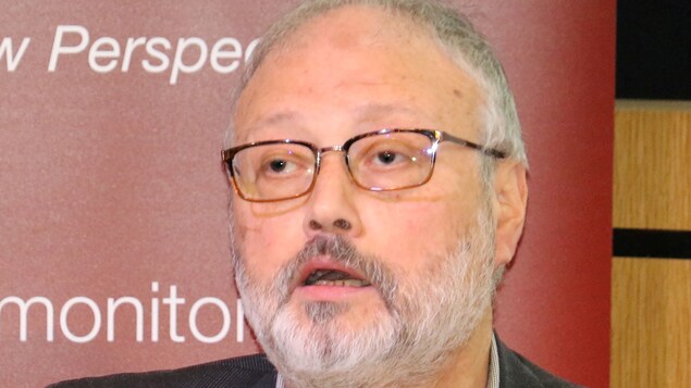 Le dissident saoudien Jamal Khashoggi prend la parole lors d'un événement organisé par Middle East Monitor à Londres. Le dissident saoudien Jamal Khashoggi prend la parole lors d'un événement organisé par Middle East Monitor à Londres.