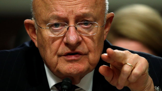 Le directeur du renseignement américain, James Clapper, lors de son témoignage devant la commission des forces armées du Sénat.