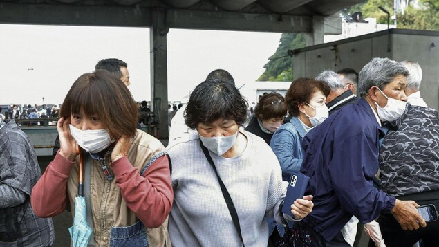 Une explosion perturbe un discours du premier ministre japonais