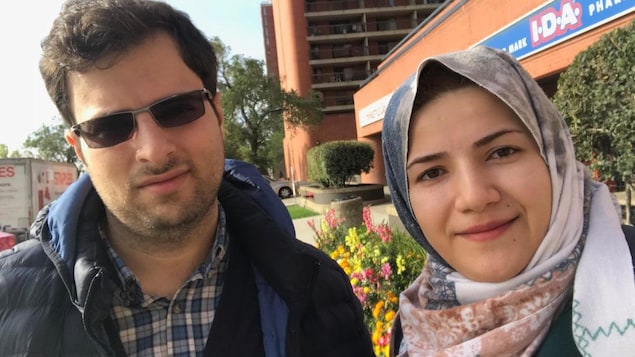 Javad Soleimani et Elnaz Nabiyi.