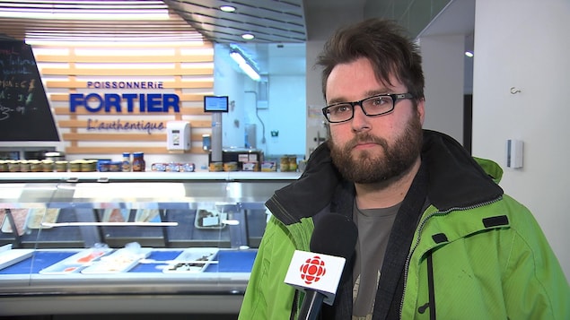 Jean-Christophe Dubreuil, directeur général de la poissonnerie Fortier à Sept-Îles Jean-Christophe Dubreuil, directeur général de la poissonnerie Fortier à Sept-Îles