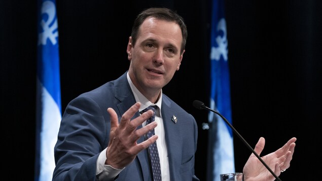 Le ministre de l’Éducation du Québec, Jean-François Roberge.