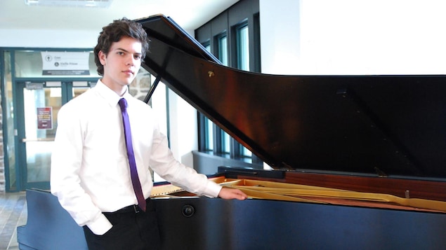Le jeune pianiste a étudié au Conservateur de musique de Trois-Rivières