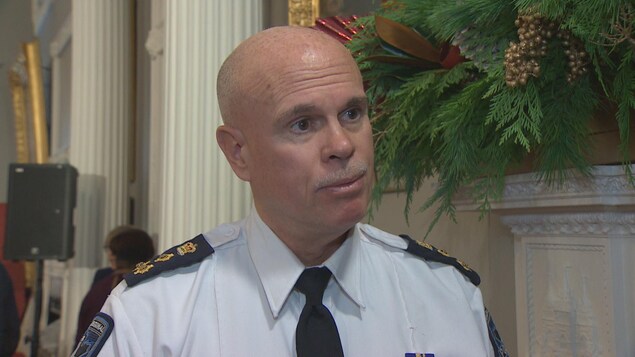 Jean-Michel Blais, chef de la police régionale d'Halifax. Jean-Michel Blais, chef de la police régionale d'Halifax.