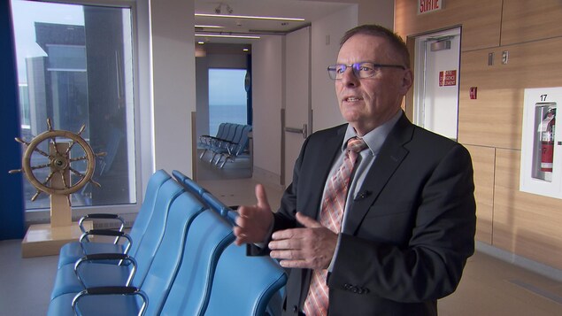 Jeannot Michaud, directeur de la Traverse Matane-Baie-Comeau-Godbout Jeannot Michaud, directeur de la Traverse Matane-Baie-Comeau-Godbout