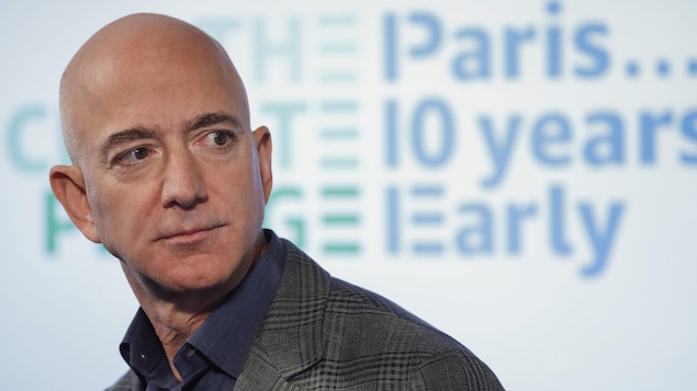 Portrait de Jeff Bezos.