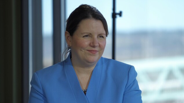 La médecin hygiéniste en chef du Nouveau-Brunswick, Jennifer Russell, en mars 2021.