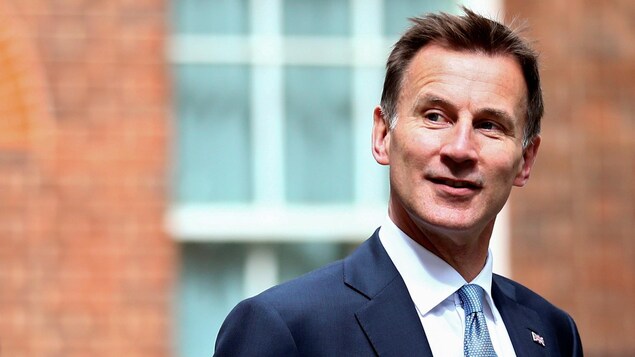 Gros plan de Jeremy Hunt.