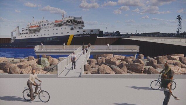 Les vélos pourront circuler sur la promenade et une zone sera aménagée pour les pêcheurs amateurs sur la jetée ouest.