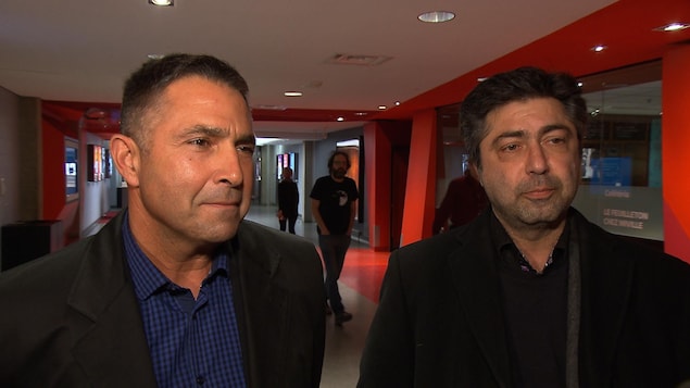 Jimmy Cacchione et Giovanni Di Feo, ex-policiers du SPVM