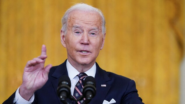 Joe Biden annonce des sanctions contre la Russie