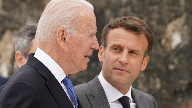 Crise des sous-marins : Macron et Biden promettent de restaurer « la confiance »