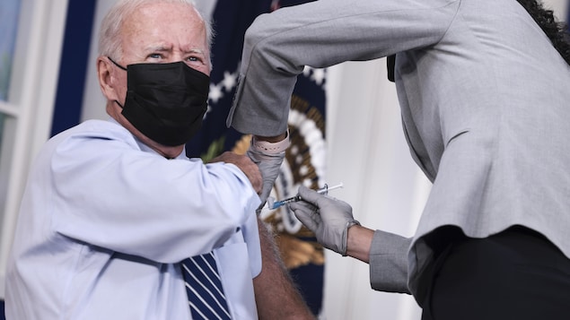 Joe Biden a reçu sa troisième dose de vaccin anti-COVID