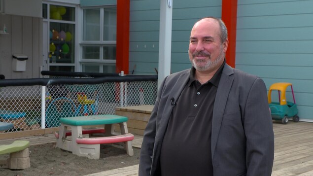 Joël Gagné, le directeur général, CPE La vallée des Loupiots.
