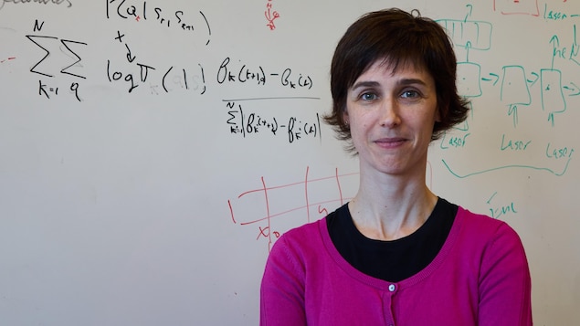 Joelle Pineau, professeure d'informatique à l'Université McGill Joelle Pineau, professeure d'informatique à l'Université McGill