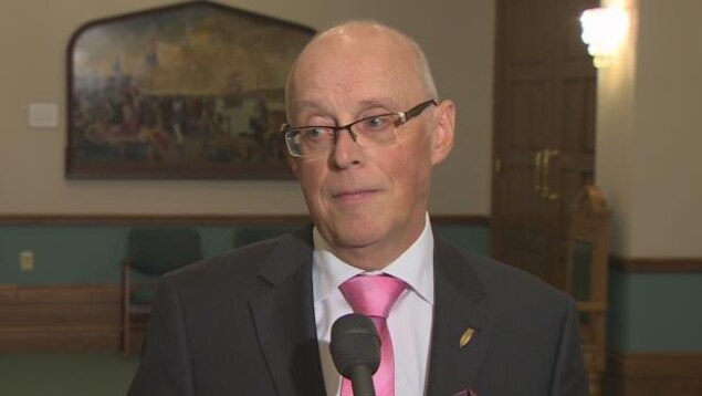 Le ministre de la Santé de Terre-Neuve-et-Labrador, John Haggie. Le ministre de la Santé de Terre-Neuve-et-Labrador, John Haggie.